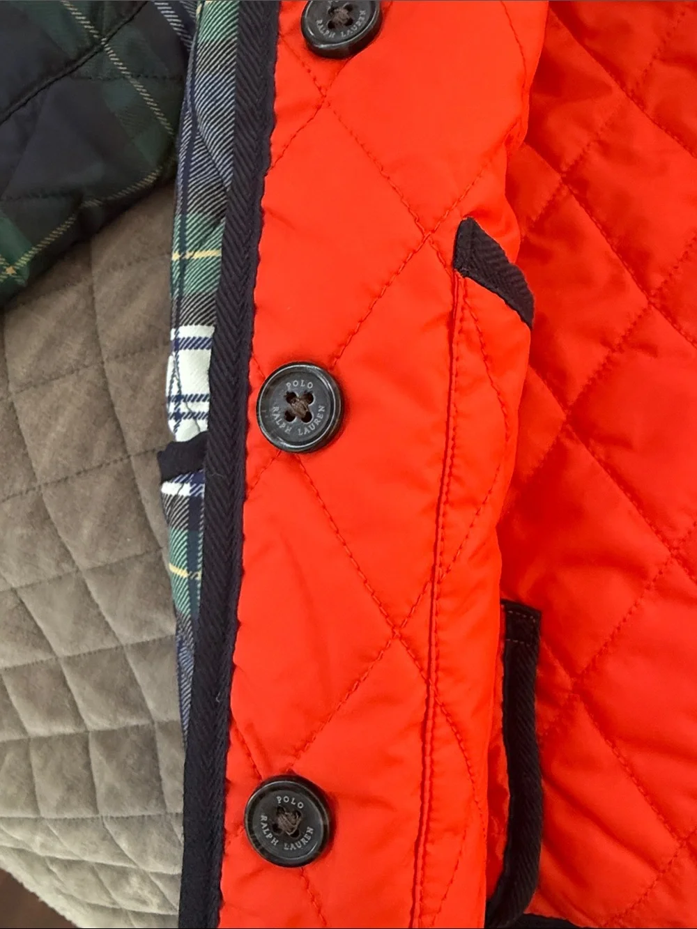 Polo Ralph Lauren 6t reversible jacket $155